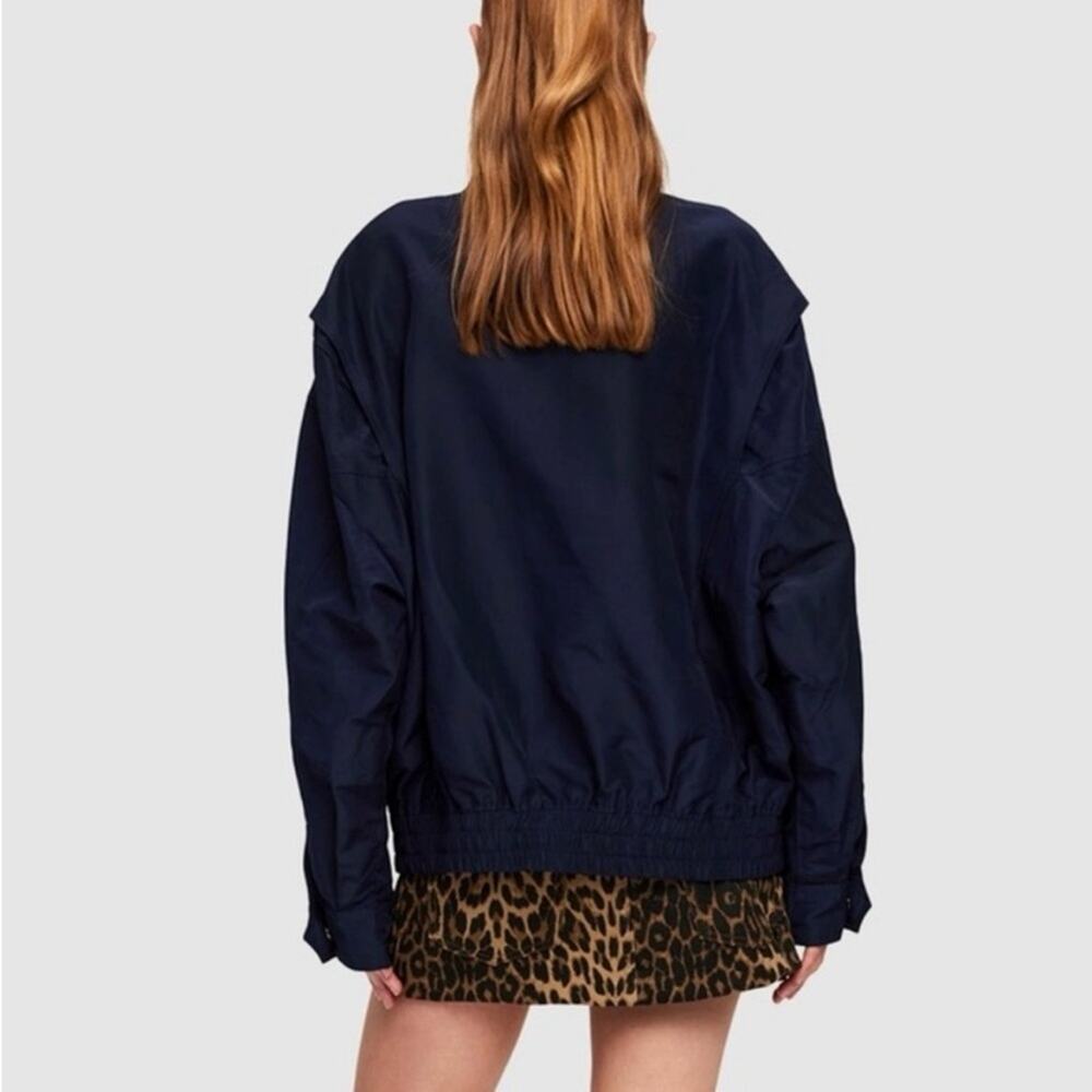 Lioness Women’s Kenny Bomber Jacket in Onyx Black, Size Small - Picture 3 of 16